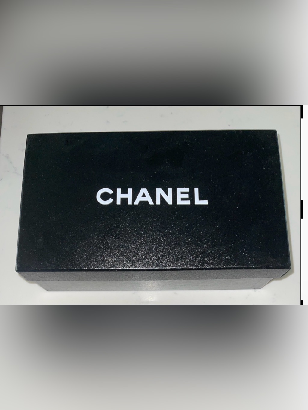 Auth Chanel Empty Presentation Protective Storage Display Box W Original Tissue